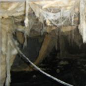 Crawl Space Repair | Fallen Damp Dirty Insulation | Virginia | Kefficient