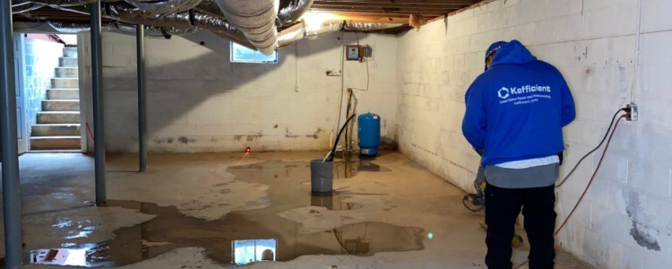 Wet basement problem | Basement Waterproofing Richmond | Kefficient
