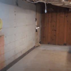 wet basement walls in Richmond | basement waterproofing case study | Kefficient