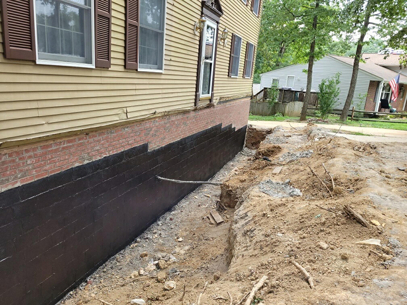 Foundation Waterproofing | Leaning & Bowing Walls Richmond | Kefficient