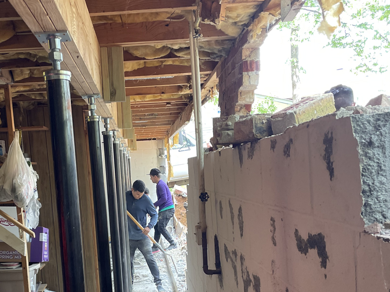 Structural Repair | Cracking Walls In Basement Richmond | Kefficient