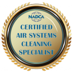 nadca certified air systems cleaning specialist badge